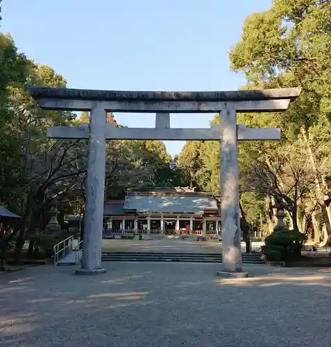 宮崎縣護國神社の鳥居