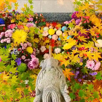 滑川神社 - 仕事と子どもの守り神の手水舎