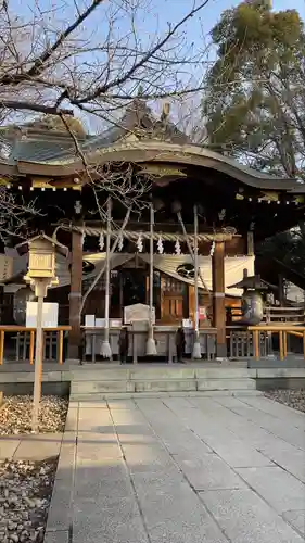 鎮守氷川神社の本殿