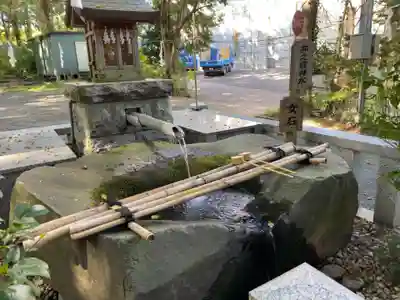 曾屋神社の手水舎