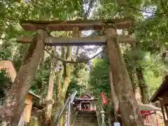 安良神社の鳥居