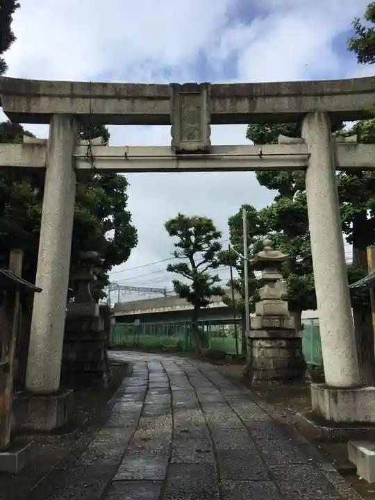 赤羽八幡神社の鳥居