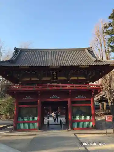 根津神社の山門・神門