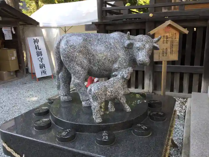 榴岡天満宮の狛犬