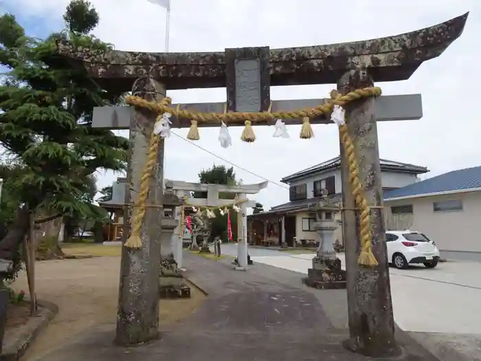 佐伊津神社の鳥居