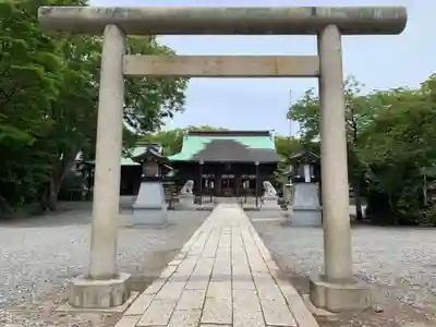 丸子神社　浅間神社の鳥居