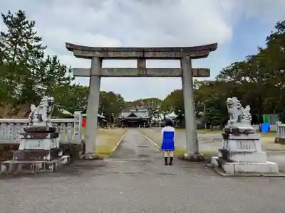 豊浜八幡神社の鳥居