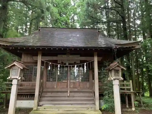 那須愛宕山鎮座　高久神社の本殿・本堂