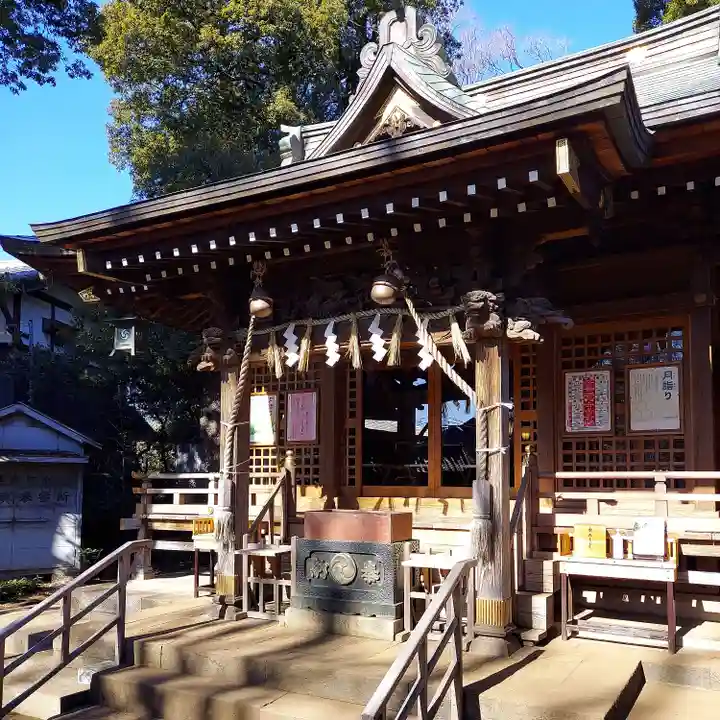 八雲氷川神社の本殿・本堂