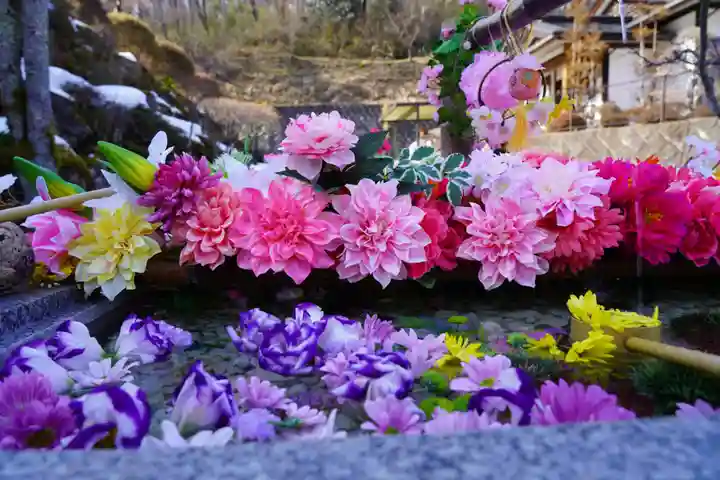 陽林寺の手水舎