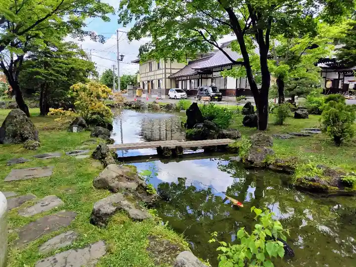 北海道護國神社の庭園