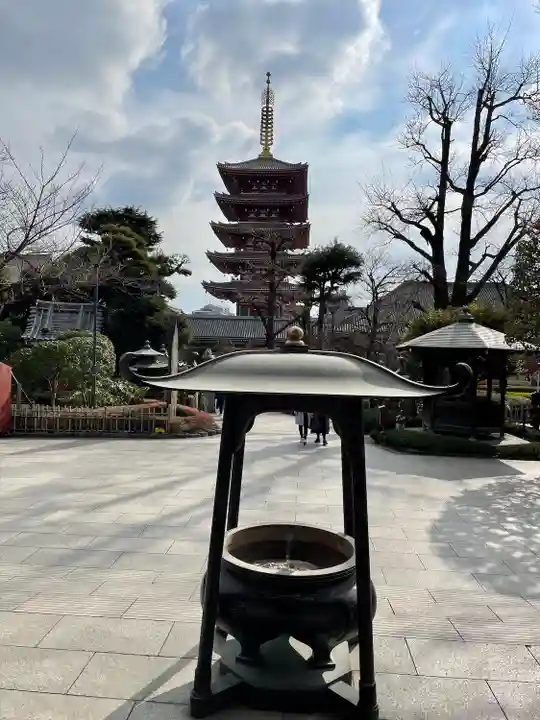 浅草寺の景色