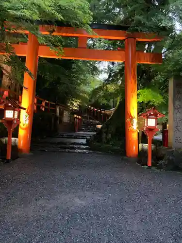 貴船神社の鳥居