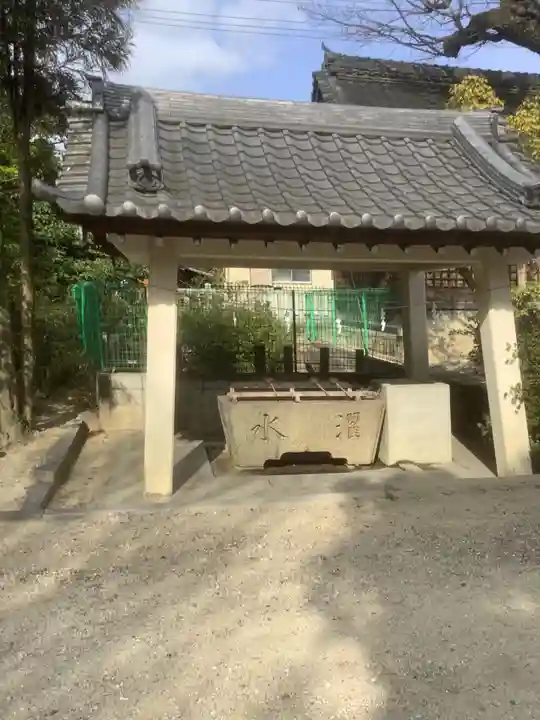 藤井神社(横根藤井神社)の手水舎