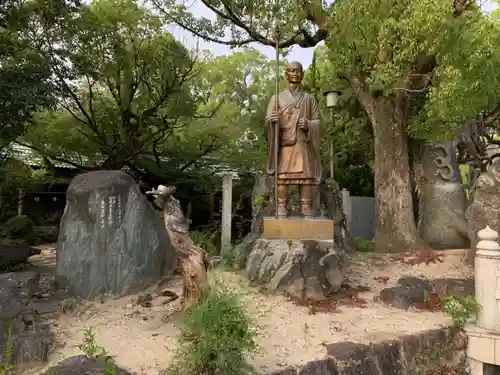 石手寺の像