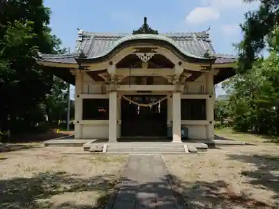八幡神社(服部八幡神社)の本殿・本堂