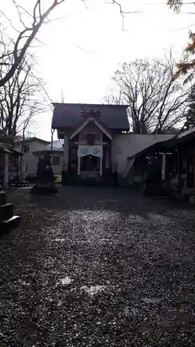 星置神社の本殿