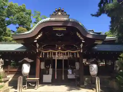 御霊神社(上御霊神社)の本殿・本堂