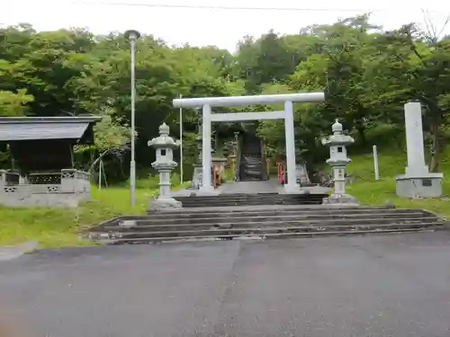 夕張神社の鳥居