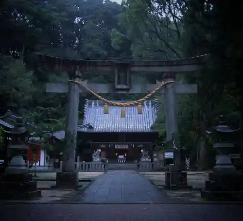 八幡神社松平東照宮の鳥居