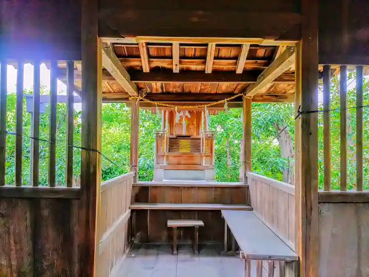 山王社(観音堂屋敷)の本殿・本堂