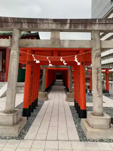 東京羽田 穴守稲荷神社の鳥居