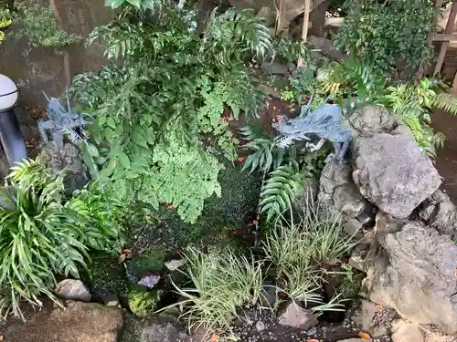 検見川神社の庭園