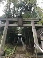 名瀬白神社の鳥居