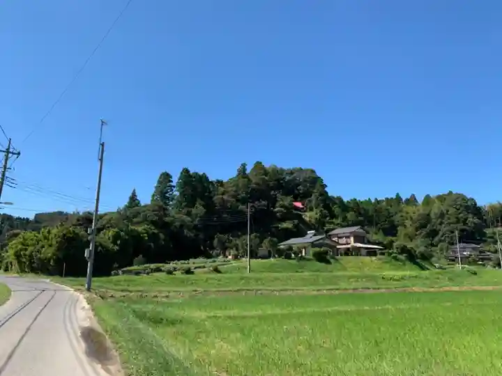 神社(名称不明)の周辺
