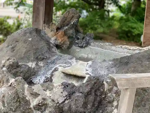 佐野原神社の手水