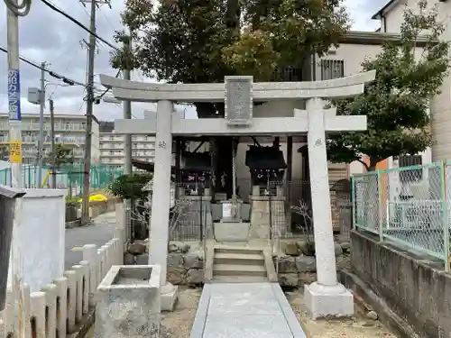 五位ノ池神社の鳥居