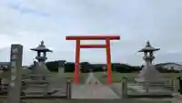 天塩厳島神社の鳥居