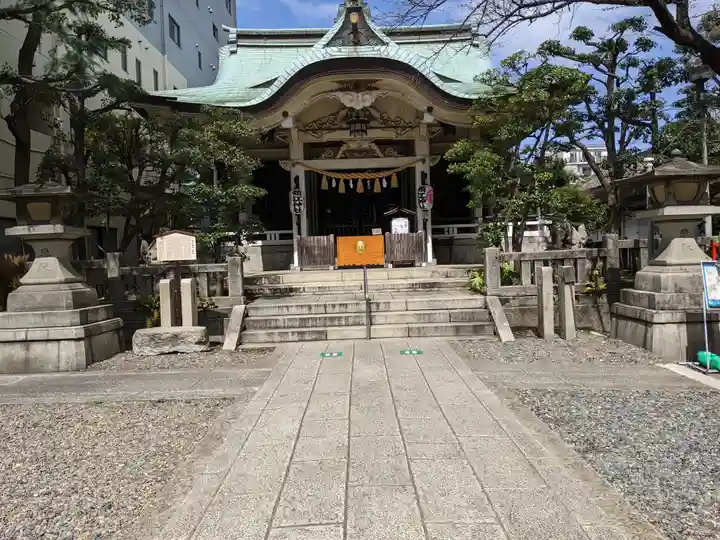 猿江神社の本殿・本堂