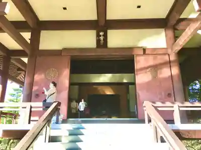 中宮寺の本殿・本堂