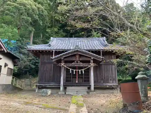 神明神社の本殿・本堂