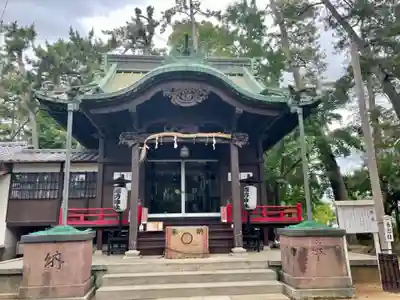 諏訪神社の本殿・本堂