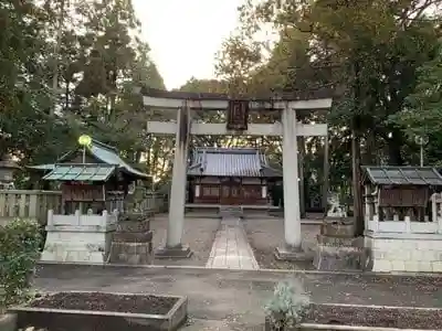 皇美麻神社の鳥居