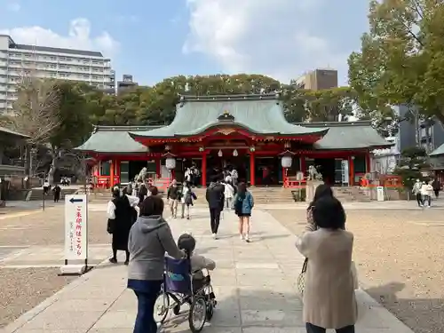 生田神社の本殿・本堂