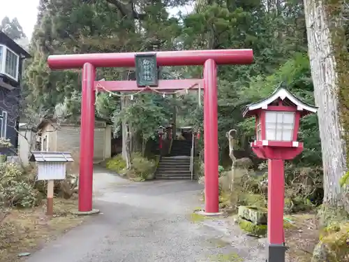 駒形神社（箱根神社摂社）の鳥居