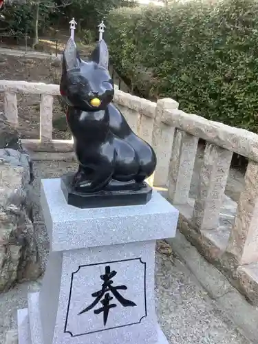 堤治神社の狛犬