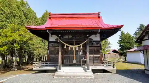 上芦別神社の本殿