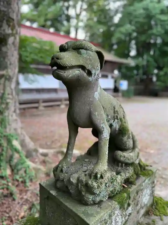椋神社の狛犬