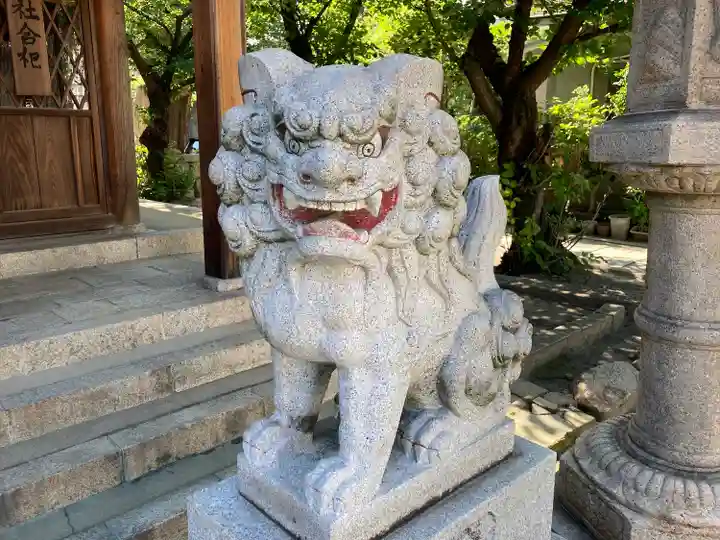 八宮神社の狛犬