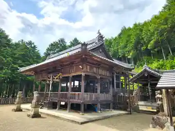 八幡神社の本殿・本堂