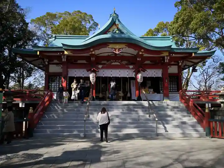 多摩川浅間神社の本殿・本堂