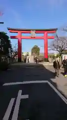 亀戸天神社の鳥居