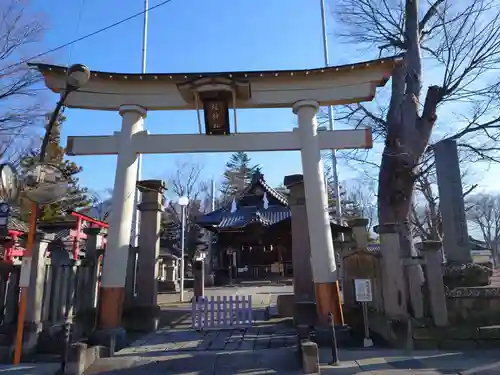 祝神社の鳥居