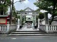 お三の宮日枝神社の山門・神門