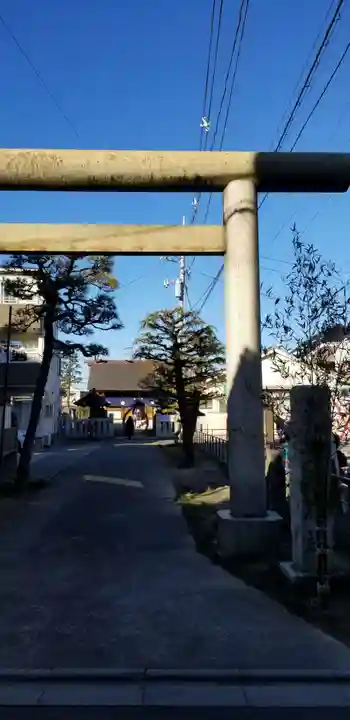 高砂天祖神社の鳥居