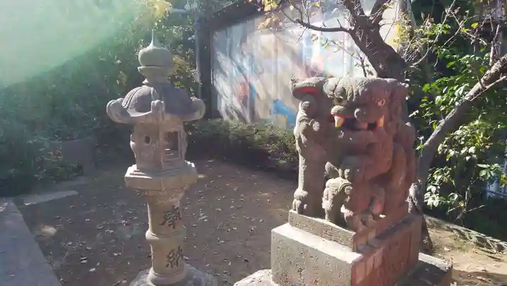 岡村天満宮の狛犬